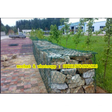 China Facotry Caja recubierta de PVC Gabion